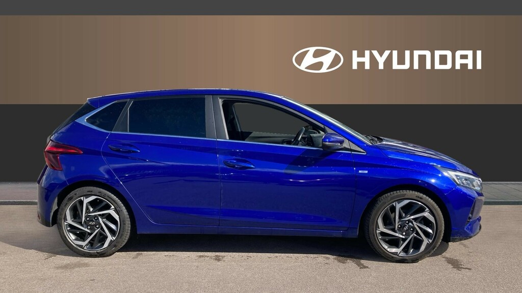 Hyundai I20 Premium Blue #4