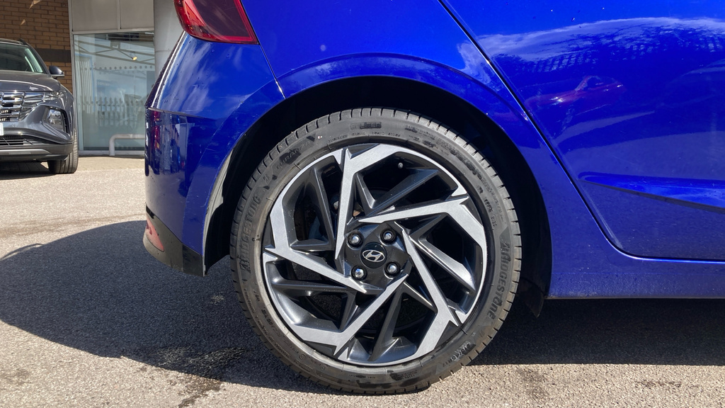 Hyundai I20 Premium Blue #6