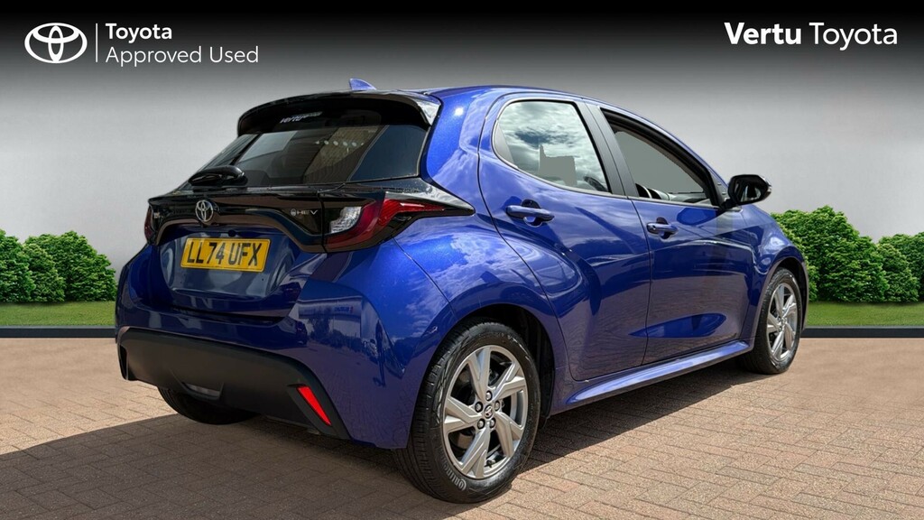 Toyota Yaris Icon LL74UFX Blue #2