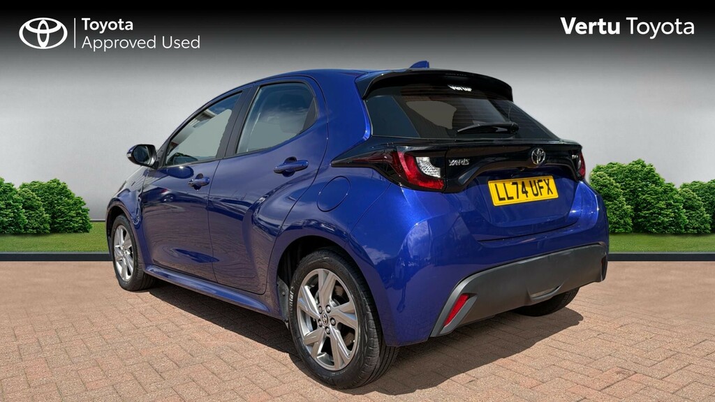 Toyota Yaris Icon LL74UFX Blue #4