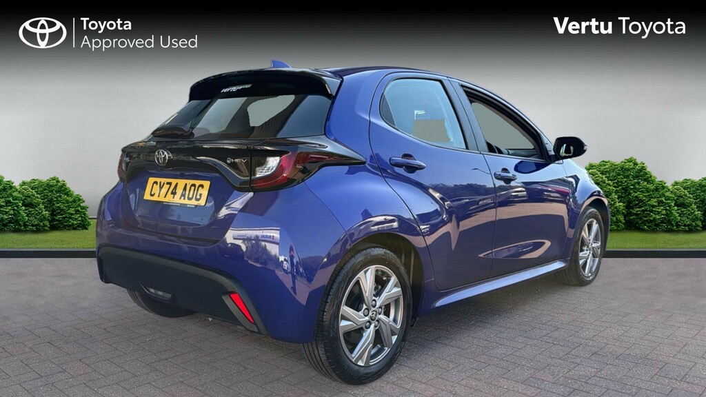 Toyota Yaris Icon CY74AOG Blue #2