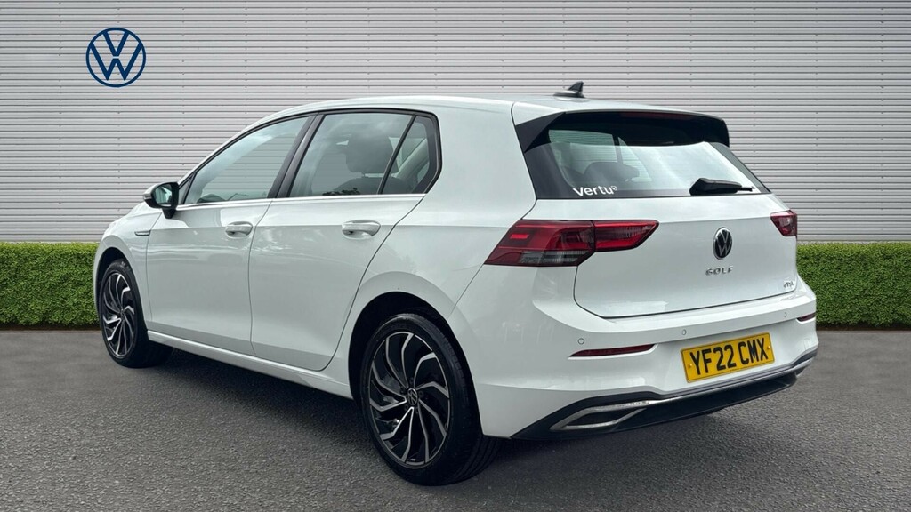 Volkswagen Golf Style YF22CMX White #3
