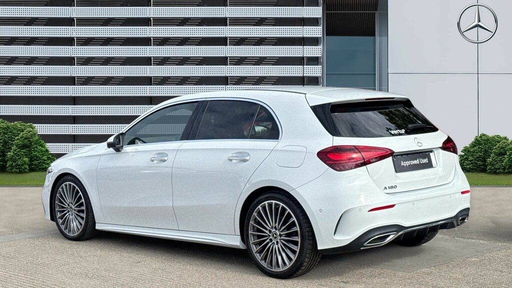Mercedes-Benz A Class Amg Line WG23EUB White #2