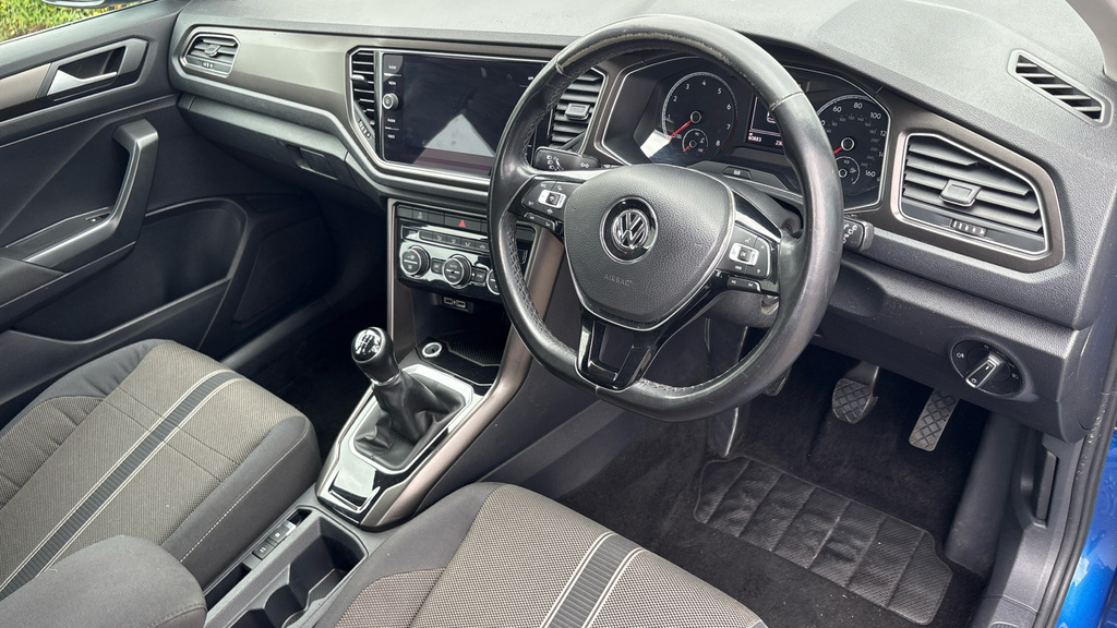 Volkswagen T-Roc Se Blue #6