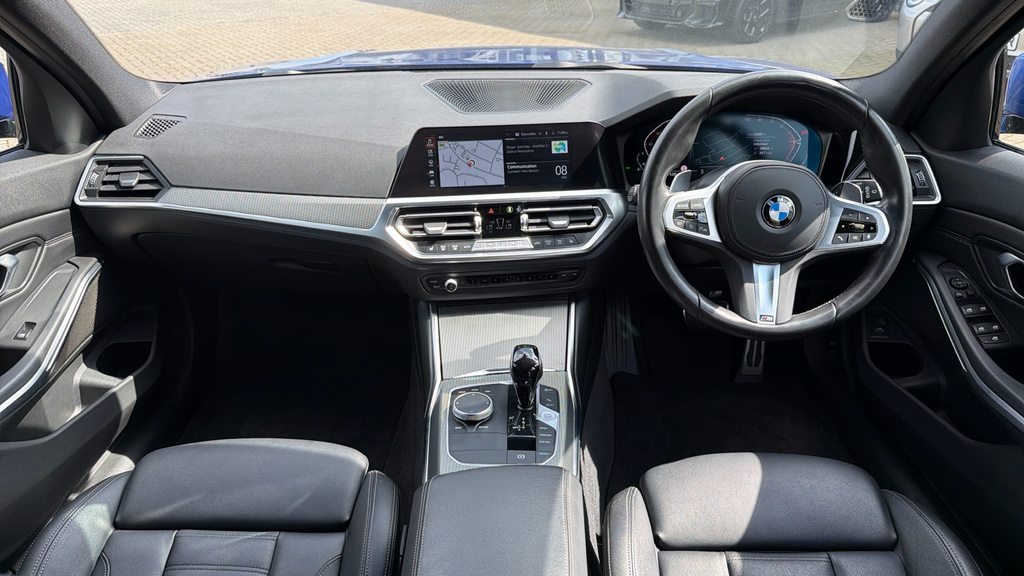 BMW 3 Series M Sport YO71DHZ Blue #4