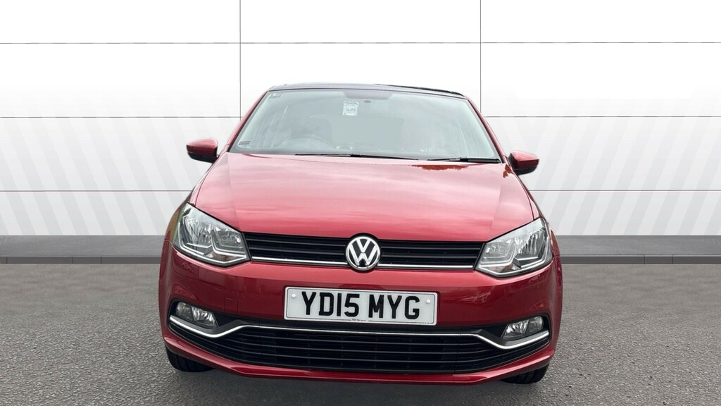 Volkswagen Polo Se Red #3