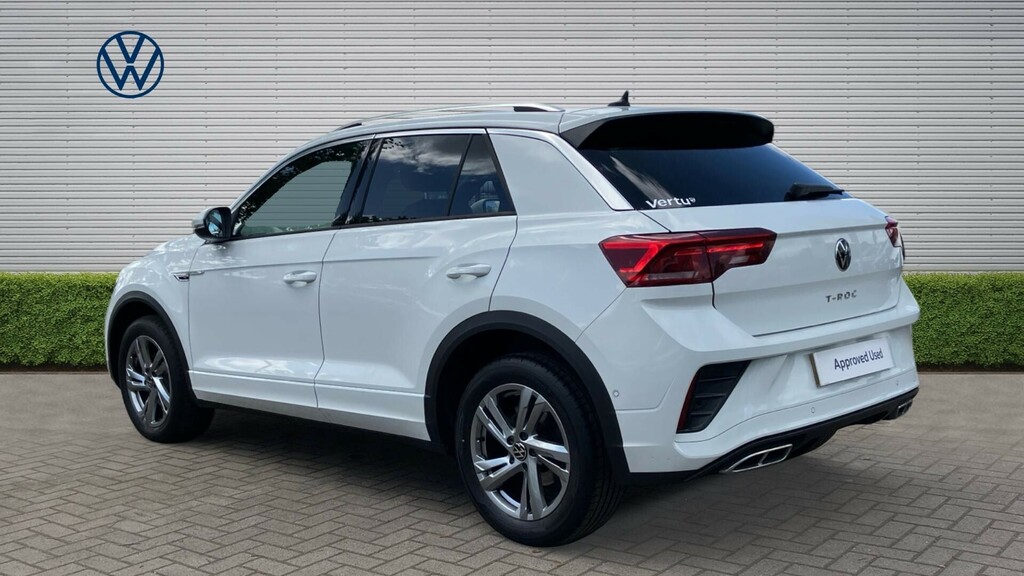 Volkswagen T-Roc R-line NG72WMC White #3