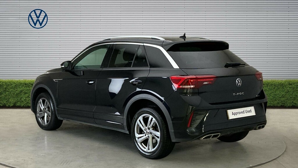 Volkswagen T-Roc R-line EX23SDV Black #3