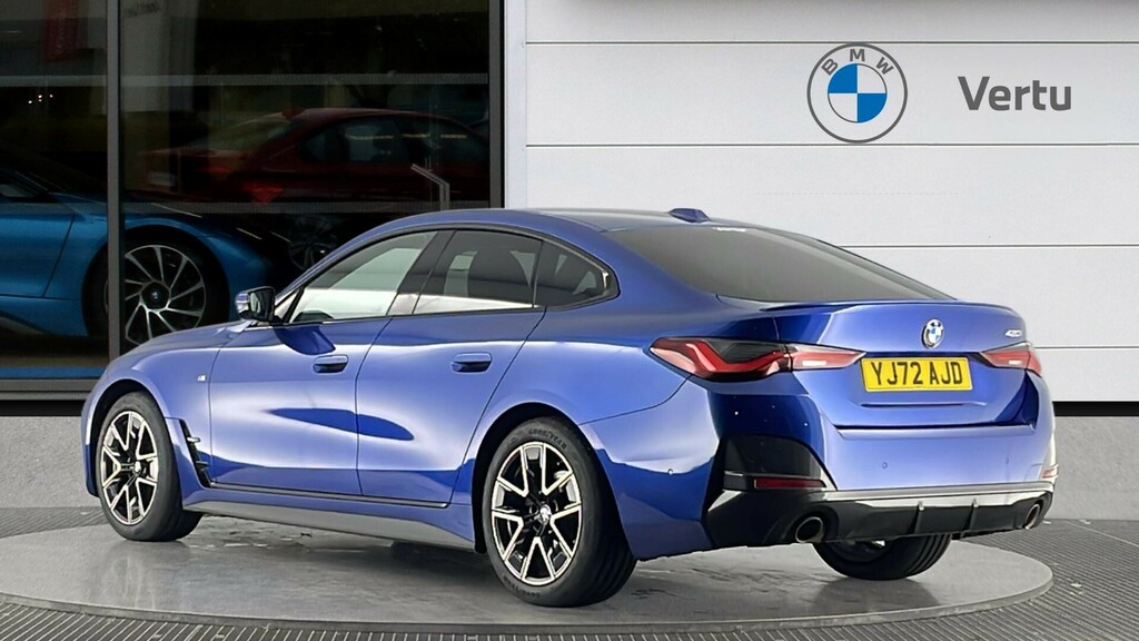 BMW 4 Series M Sport YJ72AJD Blue #2