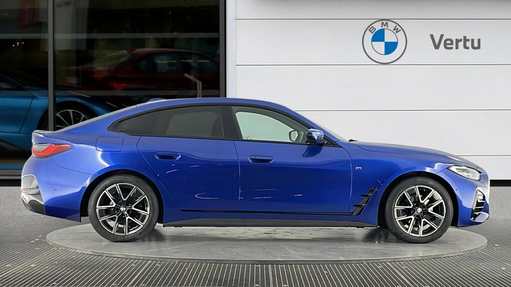 BMW 4 Series M Sport YJ72AJD Blue #3