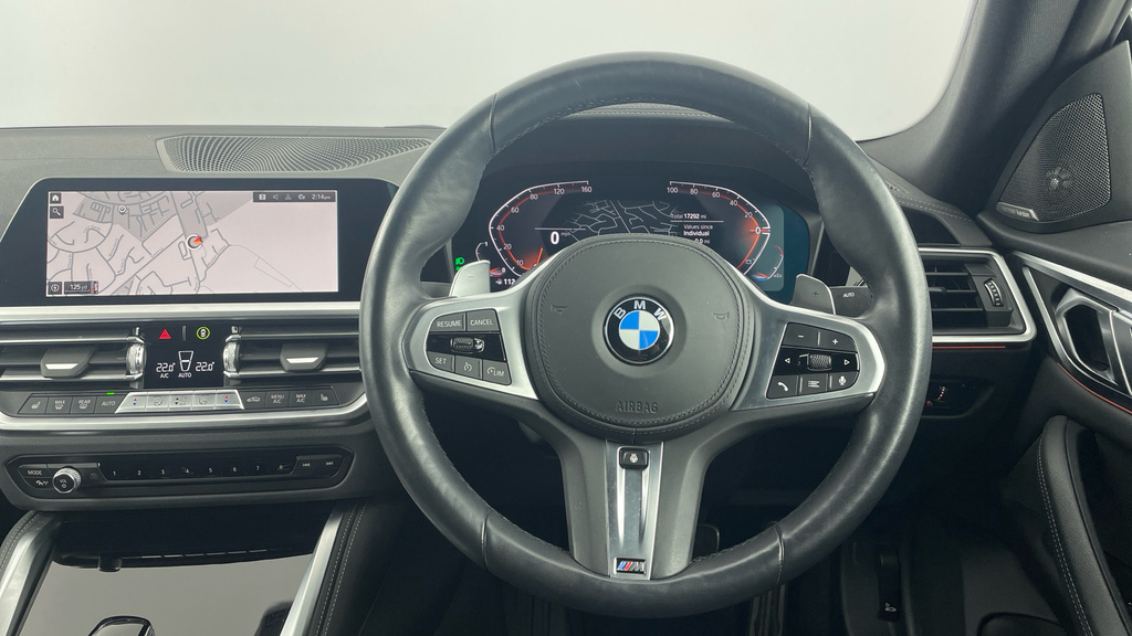 BMW 4 Series M Sport YJ72AJD Blue #5
