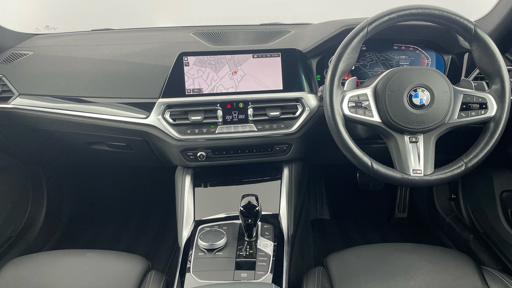 BMW 4 Series M Sport YJ72AJD Blue #4