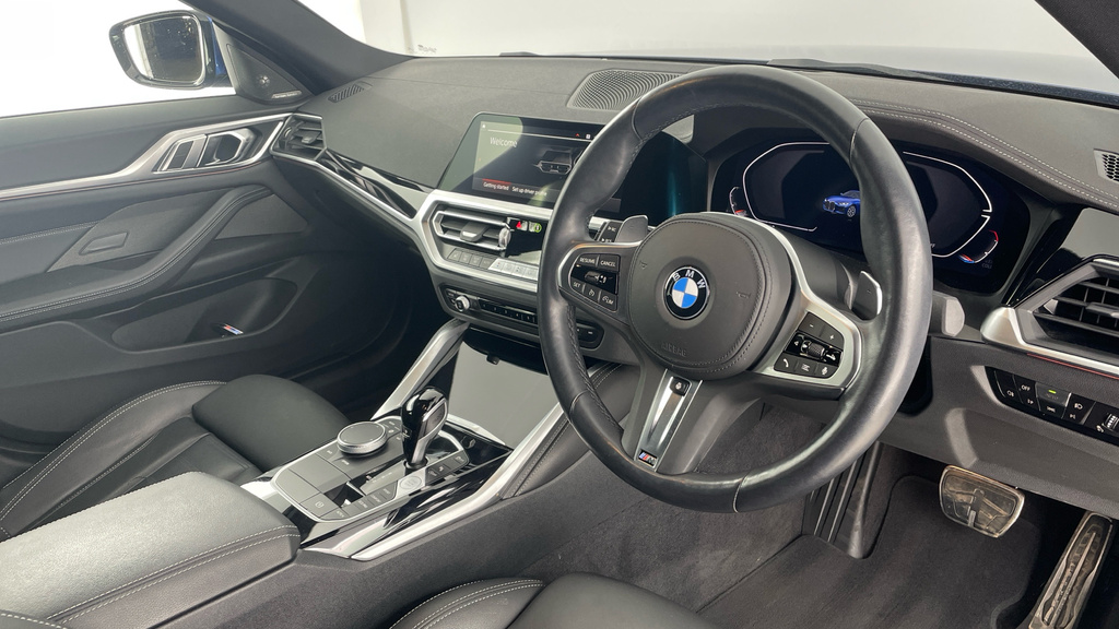 BMW 4 Series M Sport YJ72AJD Blue #6