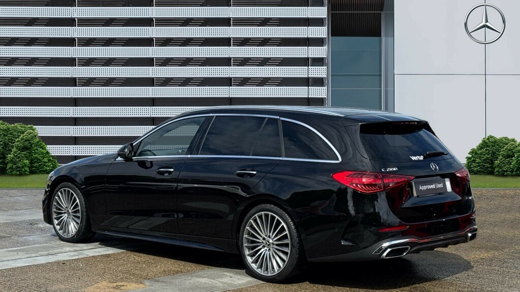 Mercedes-Benz C Class Amg Line OU24WMJ Black #2