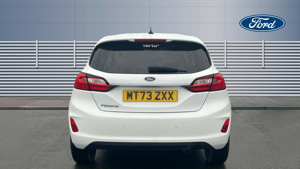 Ford Fiesta Titanium MT73ZXX White #6