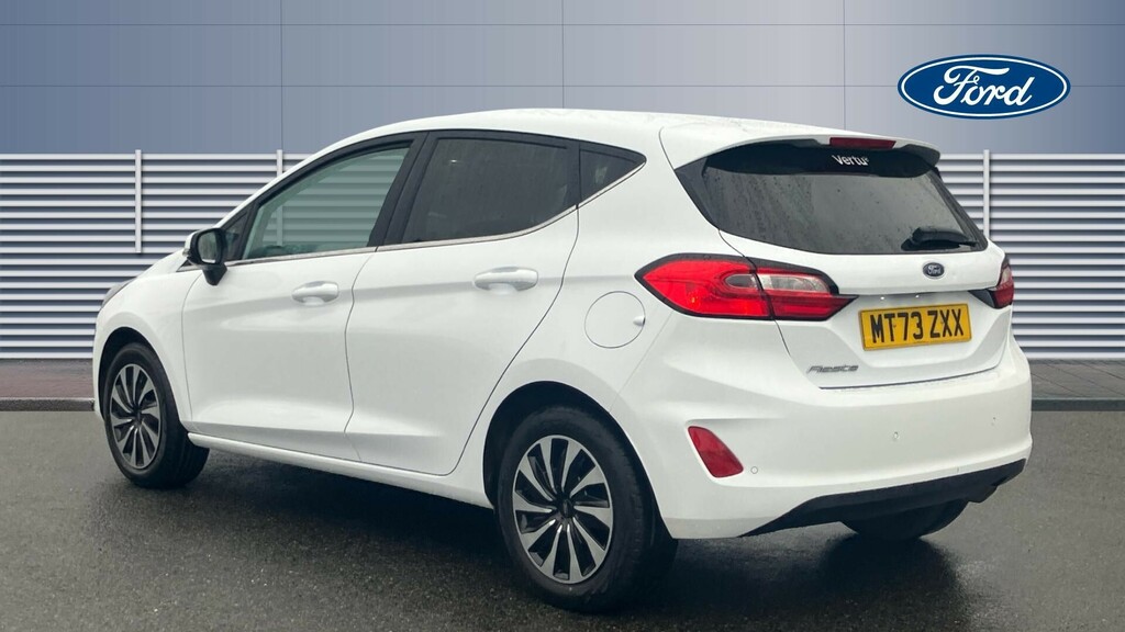 Ford Fiesta Titanium MT73ZXX White #2