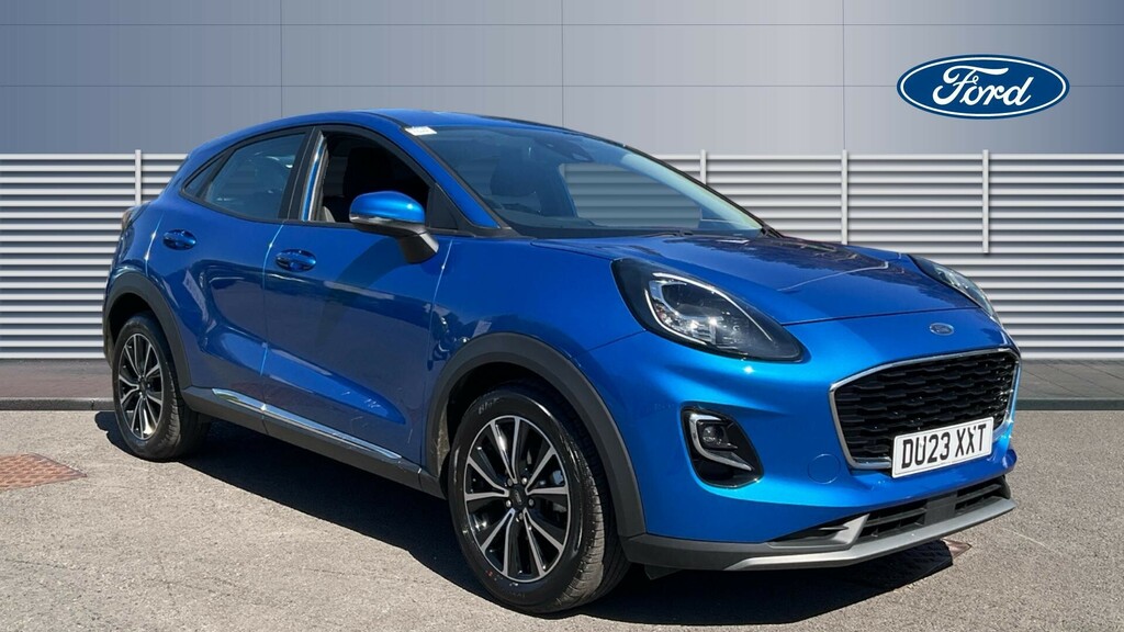 Ford Puma Titanium Blue