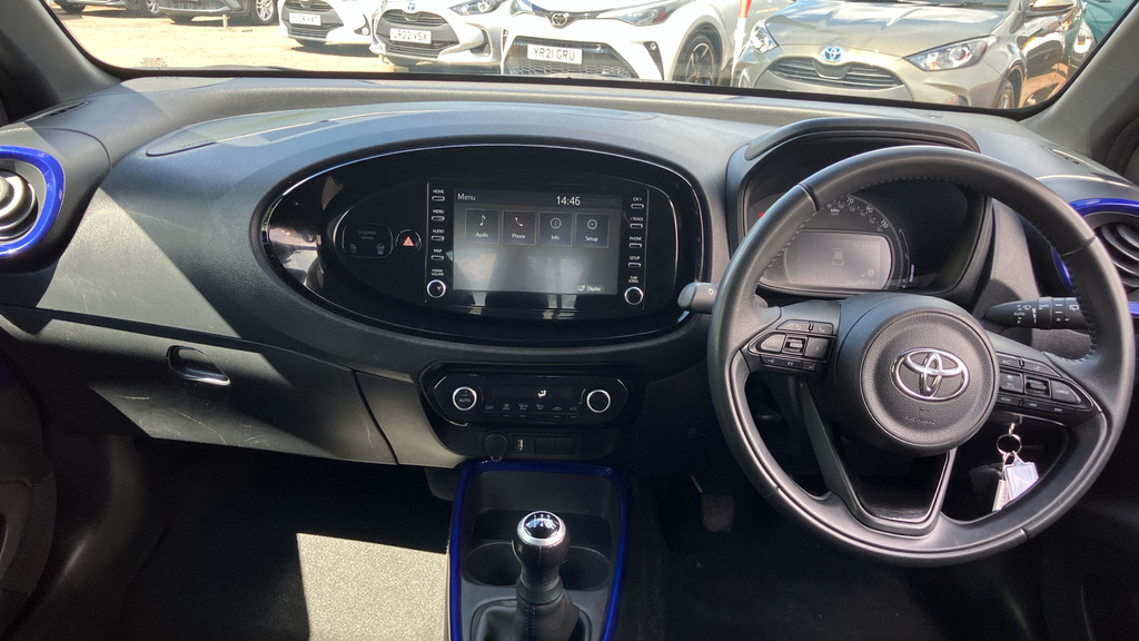 Toyota Aygo X Edge YP23JJL Blue #5