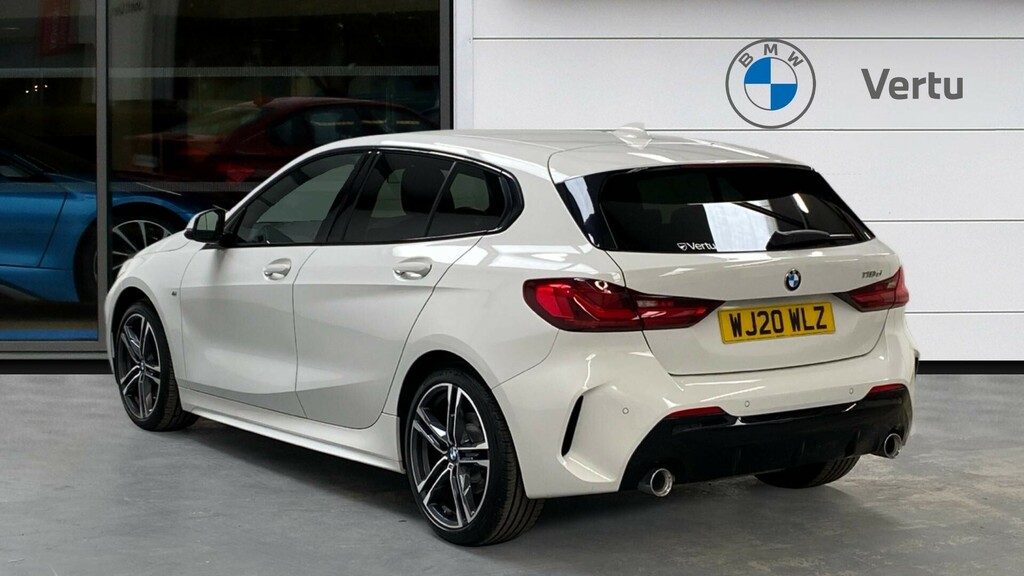 BMW 1 Series M Sport White #2