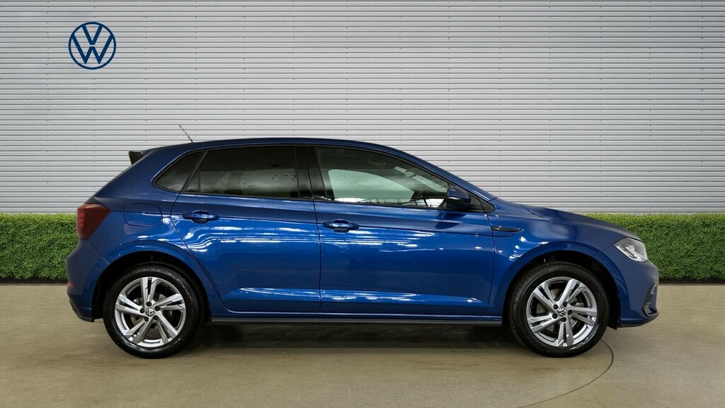 Volkswagen Polo R-line KW24TDV Blue #4