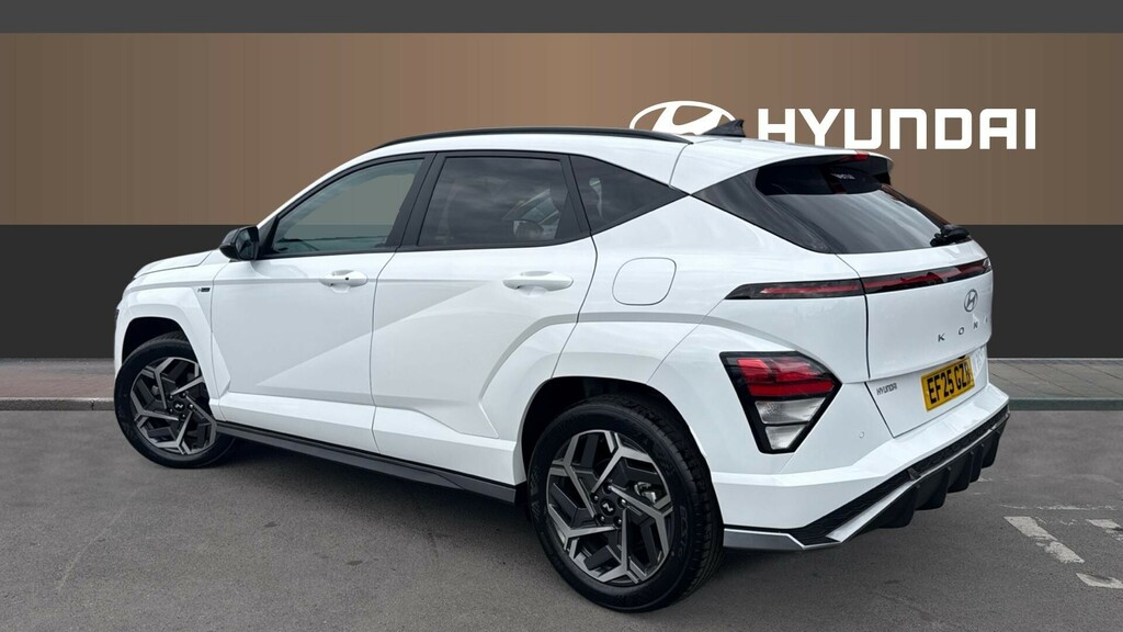 Hyundai Kona N Line EF25GZB White #2