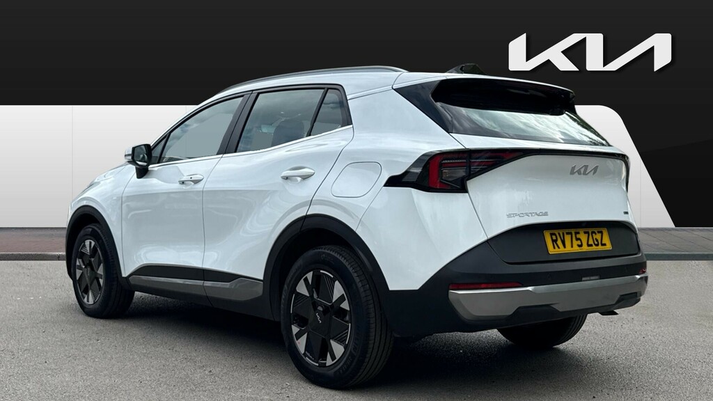 Kia Sportage Pure White #2