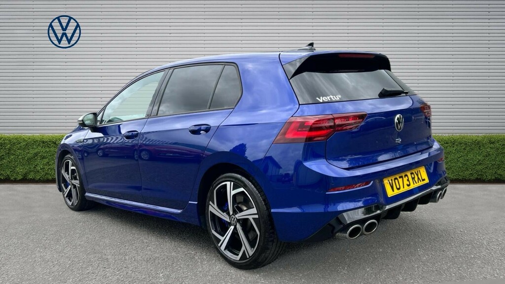 Volkswagen Golf R Blue #3