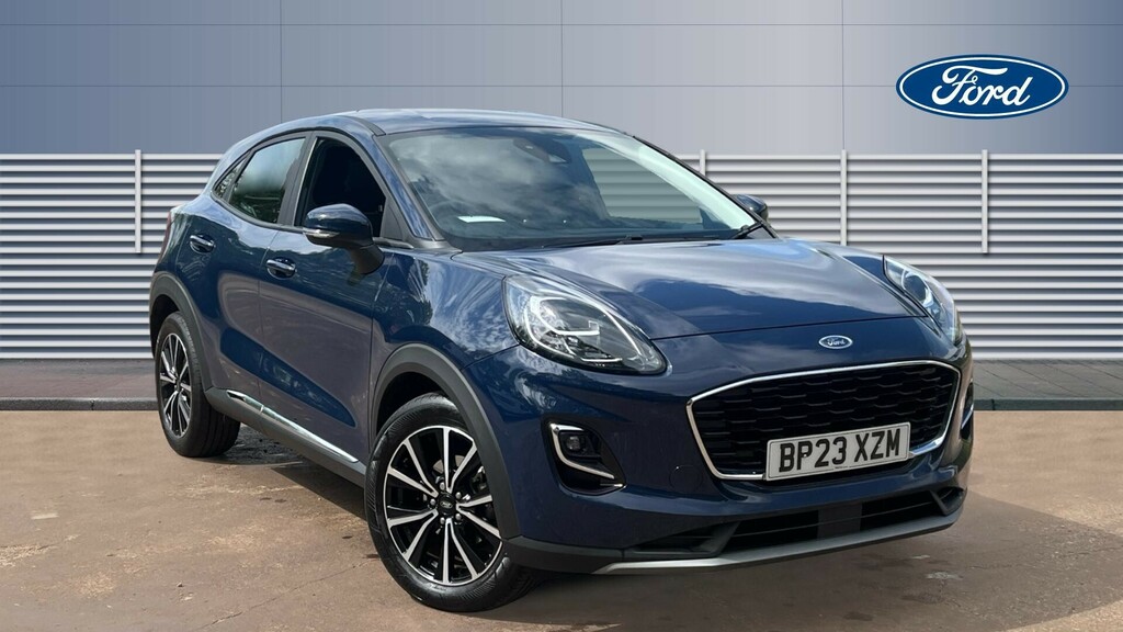 Ford Puma Titanium Blue