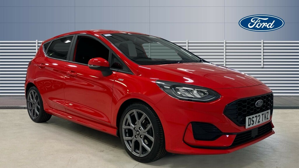 Ford Fiesta St-line Red