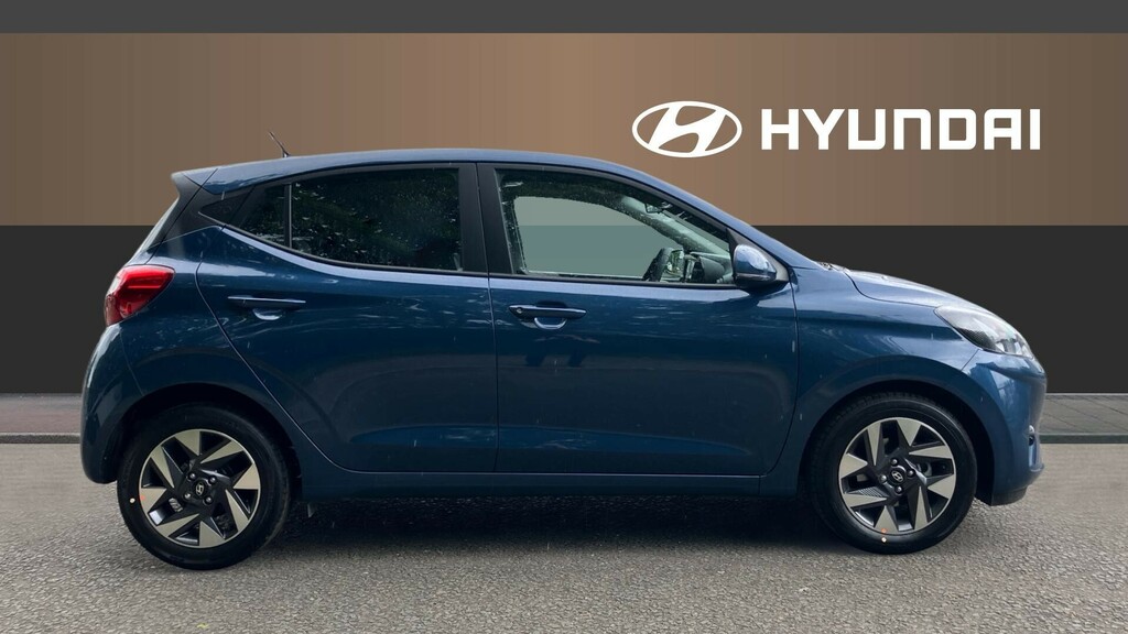 Hyundai I10 Advance Blue #5