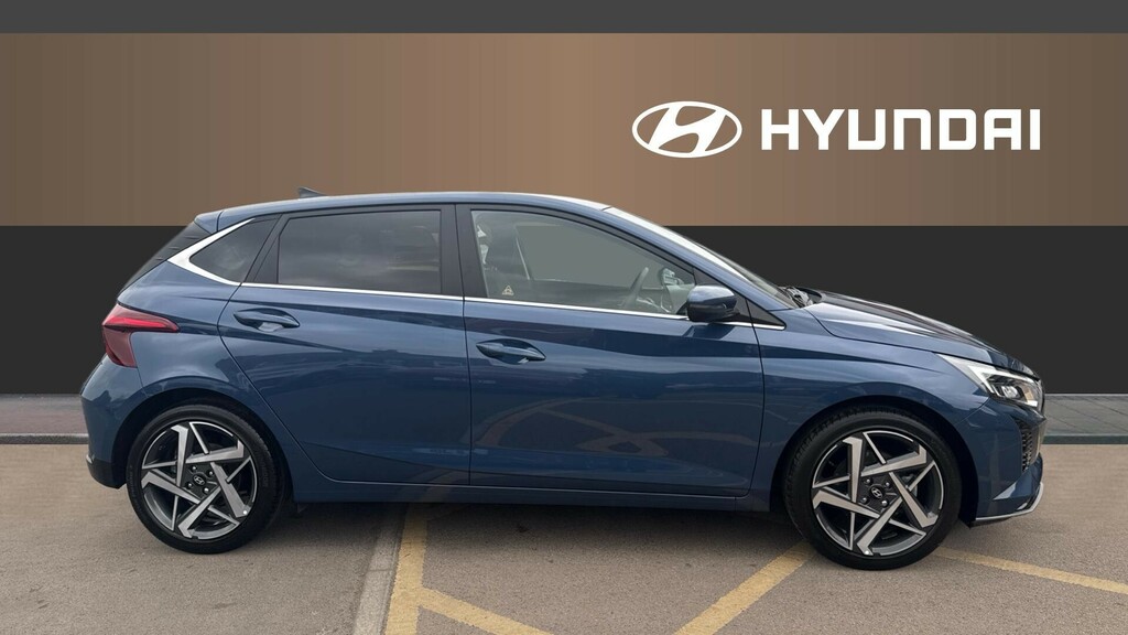 Hyundai I20 Premium Blue #5