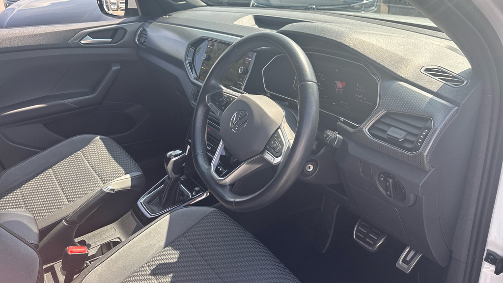 Volkswagen T-Cross R-line White #6