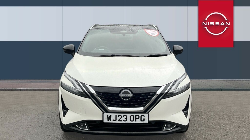 Nissan Qashqai Tekna WJ23OPG White #3