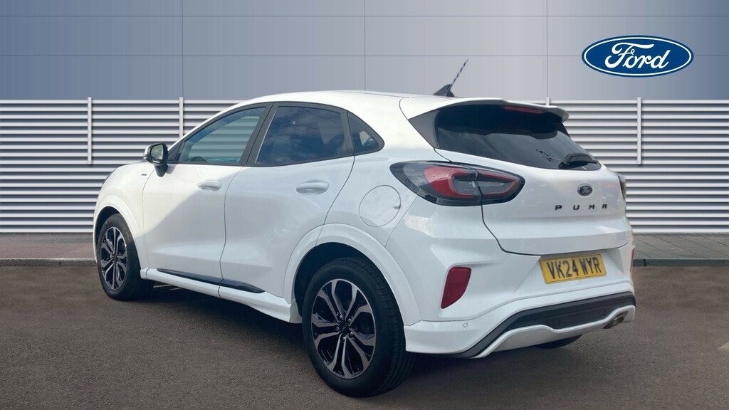 Ford Puma St-line VK24WYR White #2