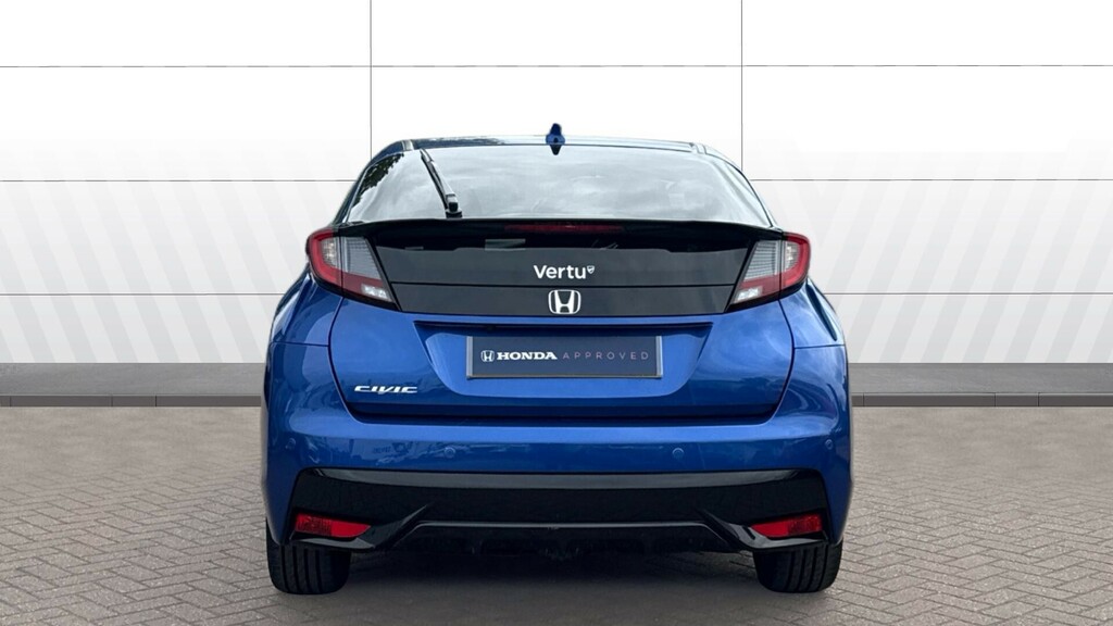 Honda Civic Se Plus Blue #6