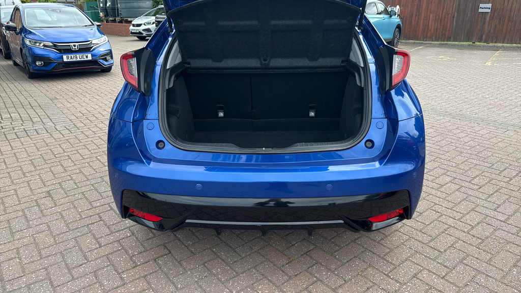 Honda Civic Se Plus Blue #4