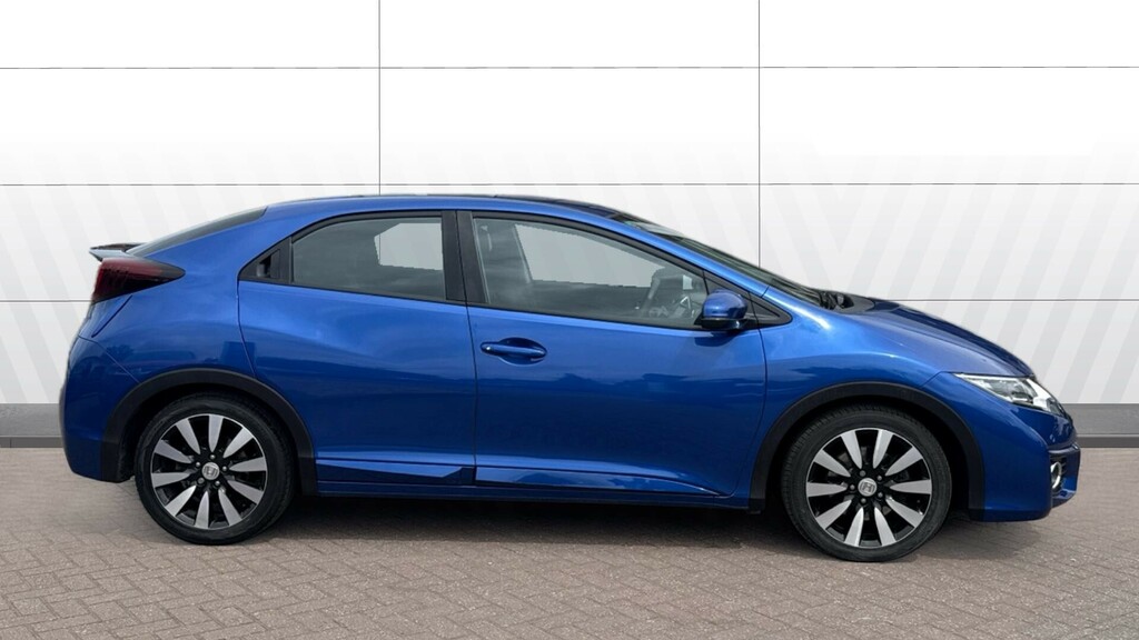 Honda Civic Se Plus Blue #5