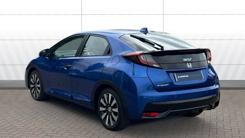 Honda Civic Se Plus Blue #2