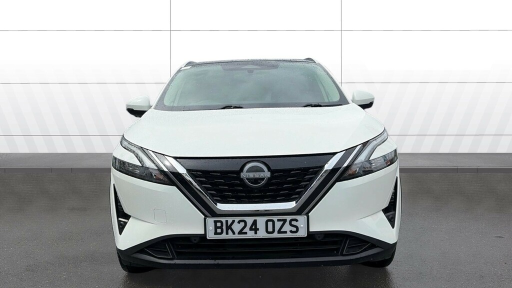 Nissan Qashqai N-connecta BK24OZS White #3