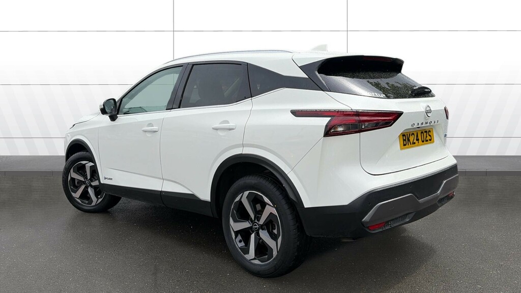 Nissan Qashqai N-connecta BK24OZS White #2