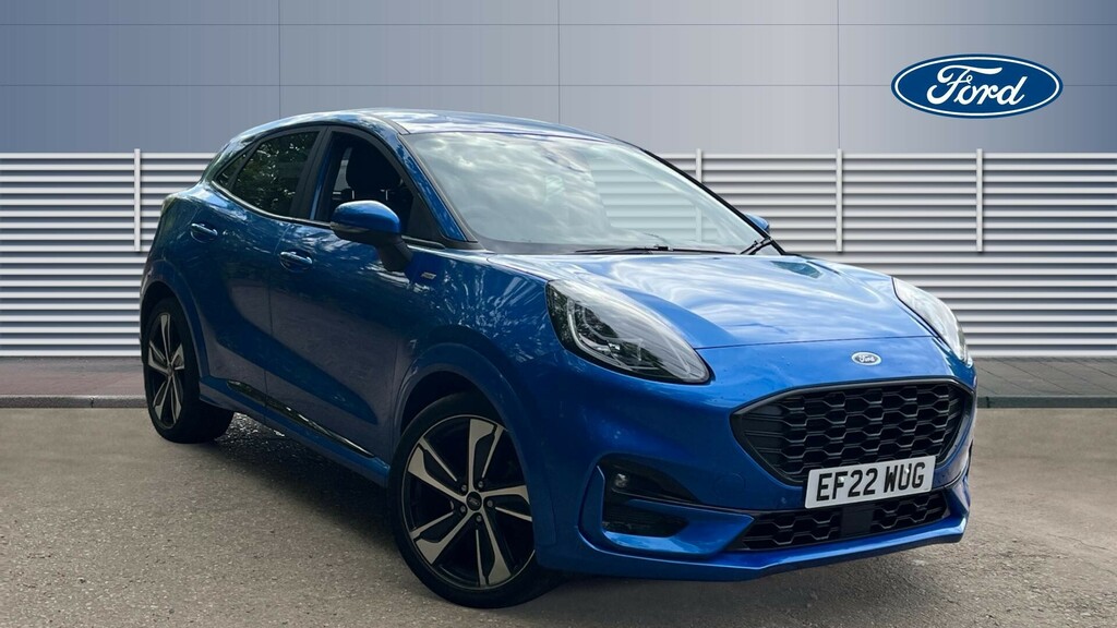 Ford Puma St-line X Blue