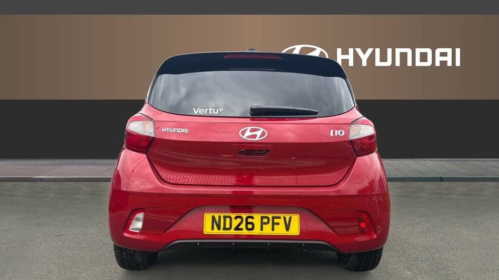 Hyundai I10 Advance Red #6