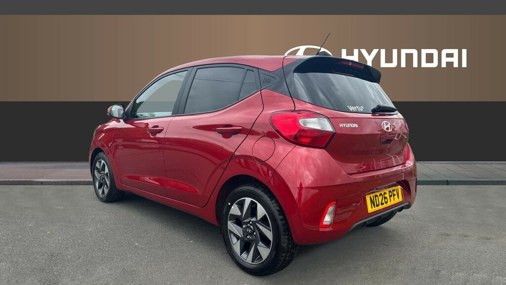 Hyundai I10 Advance Red #2