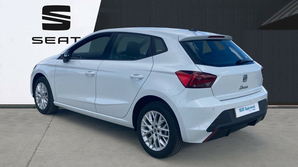 Seat Ibiza Se White #3