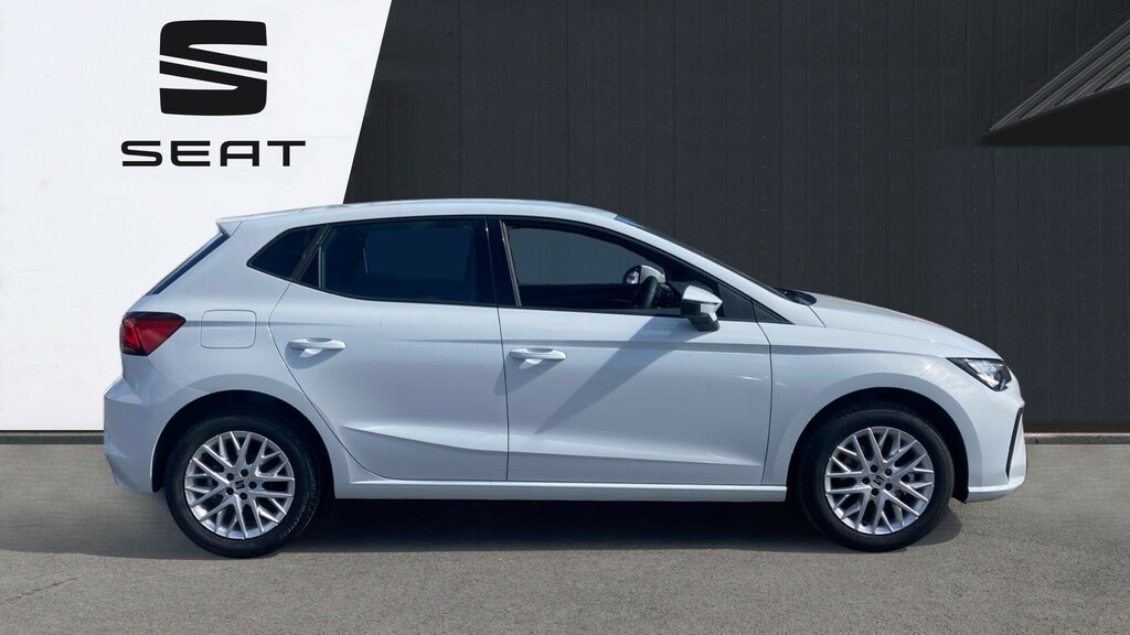 Seat Ibiza Se White #4