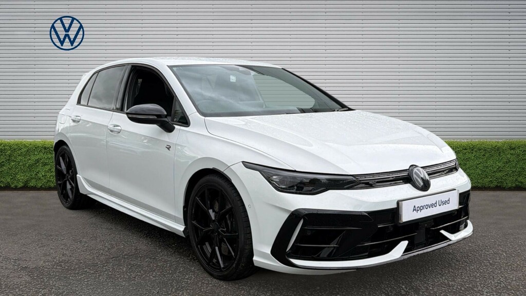 Volkswagen Golf R Black Edition White