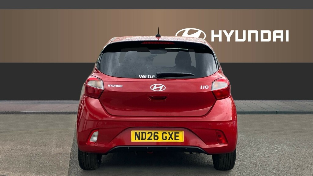 Hyundai I10 Advance Red #6