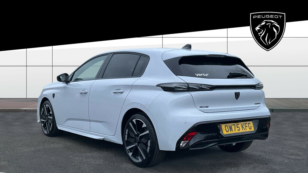 Peugeot 308 Gt White #2