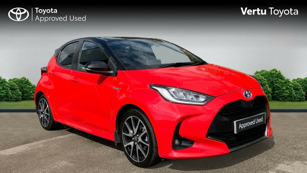 Toyota Yaris Launch Edition Orange
