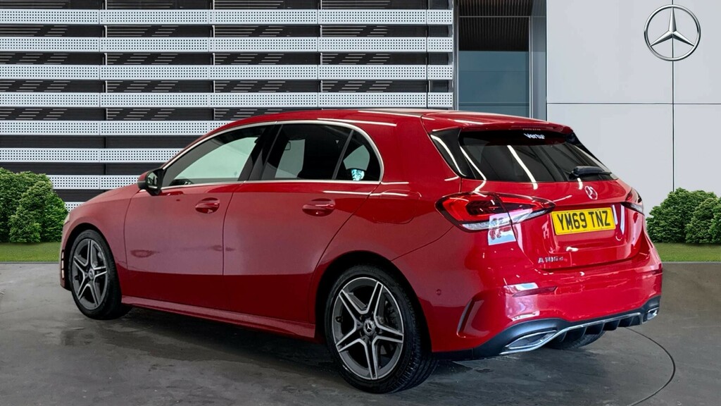 Mercedes-Benz A Class Amg Line YM69TNZ Red #2